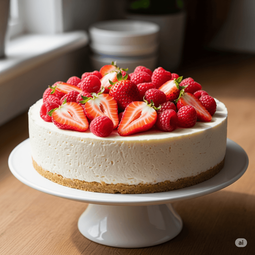 nahlad kolac s mascarpone a kyslou smotanou