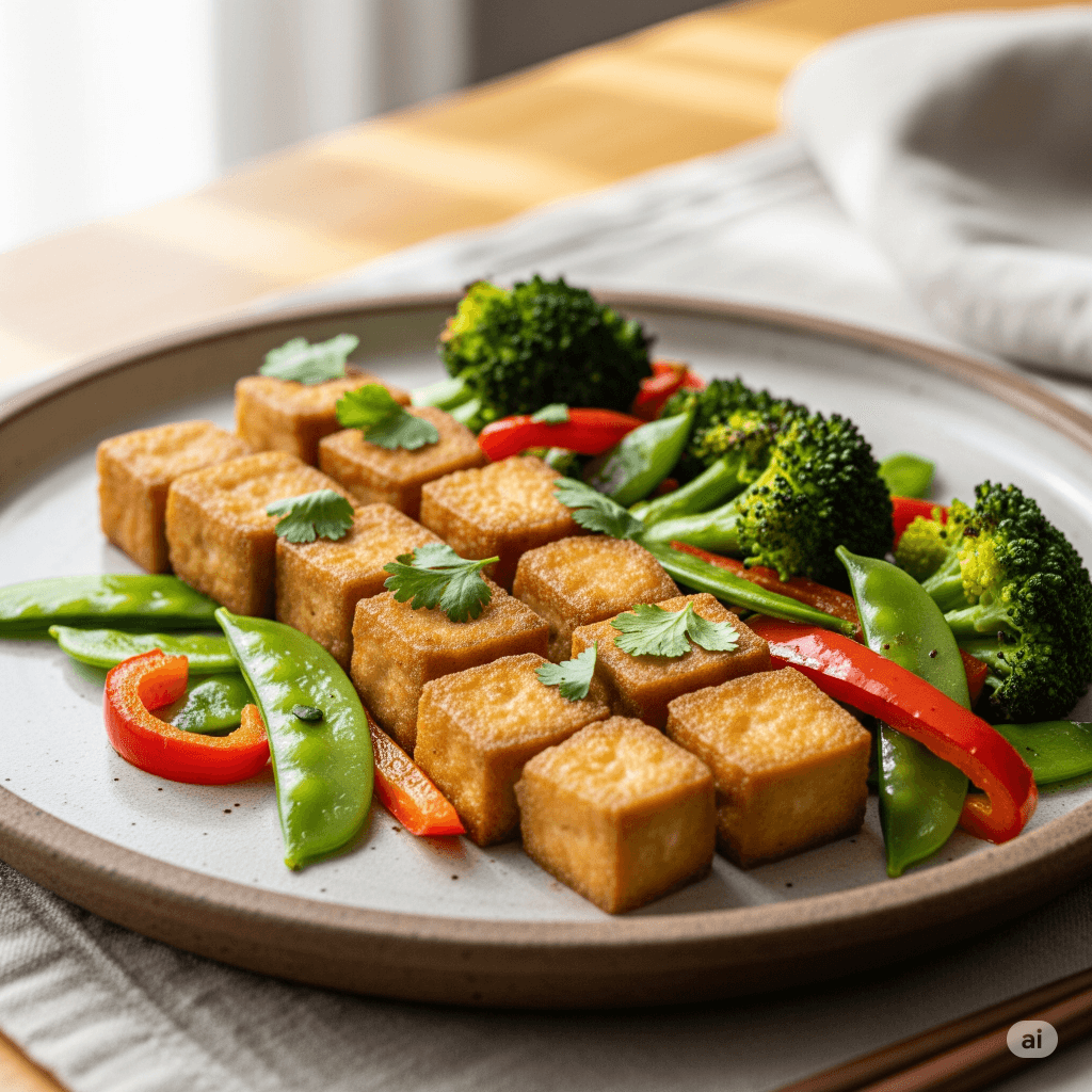 nahlad tofu recepty na panvici