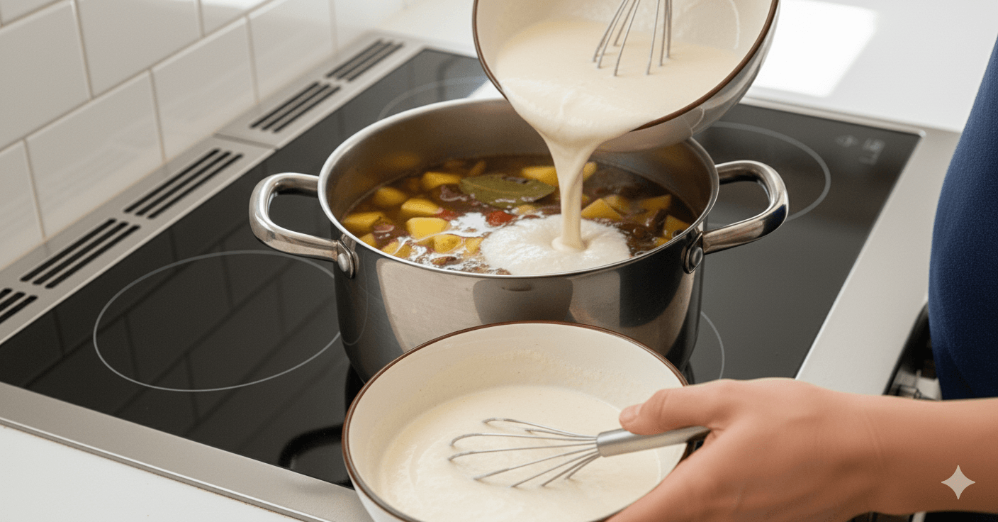 Zahustenie a dochutenie