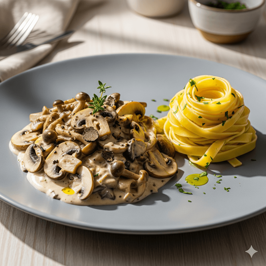 nahlad smotanova hubova omacka recept