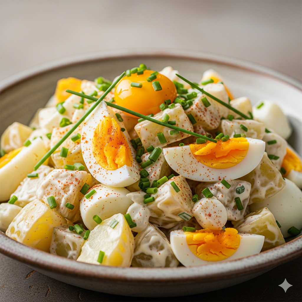 nahlad vajickovy salat so zemiakmi